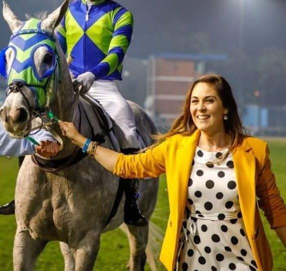 Dr Melandie Taljaard, Veterinarian for Spies Racing